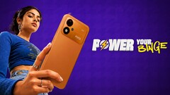 Une image promotionnelle du Xiaomi Poco M8 Power mettant en scène une jeune femme