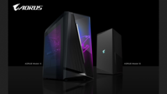Les nouveaux PC Aorus Models X et S. (Source : Gigabyte)