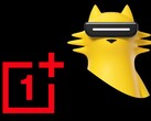 Logo OnePlus et mascotte Realmeow de Realme (édité)