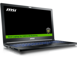 En test : le MSI WS63 7RK-290US. Modèle de test fourni par MSI.