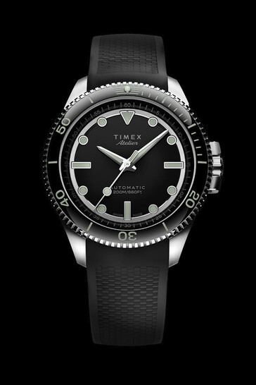 ...et un bracelet en caoutchouc. (Source de l'image : Timex)