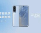 Un rendu du "Xiaomi 12X". (Source : Weibo)