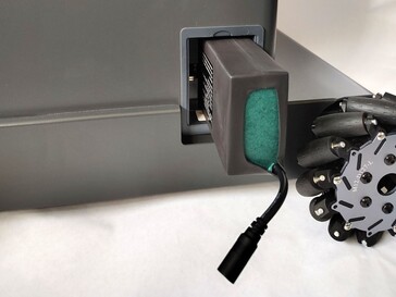 Emplacement de la batterie.