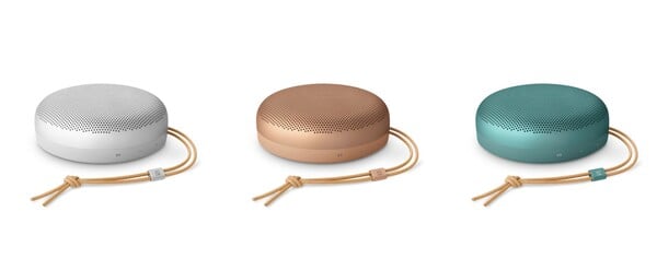Le Beosound A1 3rd Gen de Bang & Olufsen est disponible en trois couleurs. (Source de l'image : Bang & Olufsen)