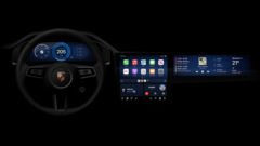 Porsche présente la version améliorée de CarPlay (Image Source : Apple)