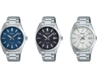 De gauche à droite (photo), Casio Edifice EFV160D-2AV, EFV160D-1AV et EFV160D-7AV. (Source de l'image : Casio)