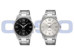 Les modèles Casio MTP-1303DD-1AV (à gauche) et MTP-1303DD-7AV (à droite), illustrés. (Source de l&#039;image : Casio)