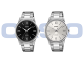 Les modèles Casio MTP-1303DD-1AV (à gauche) et MTP-1303DD-7AV (à droite), illustrés. (Source de l'image : Casio)