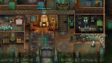 Une image illustrant un environnement dans Children of Morta.