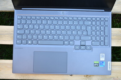 Clavier de la Lenovo Legion Slim 7i