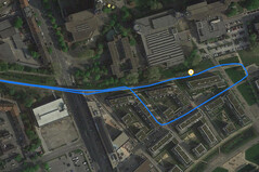 GPS Meizu X8 : boucle.
