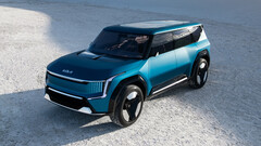 Une version de production du SUV Kia Concept EV9 sera lancée en Europe en 2023. (Image source : Kia)