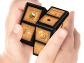 Le jeu populaire pour smartphone Cut the Rope a été réimaginé pour le WOWCube. (Image : CubiOs Inc)