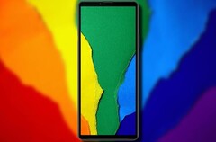 Un prochain téléphone Sony Xperia de milieu de gamme pourrait être proposé avec un large éventail de couleurs. (Image source : Sony (Xperia 10 IV) &amp;amp; Unsplash - édité)