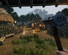 Une image montrant un village dans Sengoku Dynasty, actuellement à -52% sur Steam.