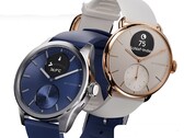 La ScanWatch 2 de Withings dans les nouvelles couleurs bleu et argent. (Source de l'image : Withings)