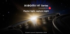 La série Xiaomi 14T sera dévoilée lors d'un événement à Berlin le 26 septembre. (Source de l'image : Xiaomi)