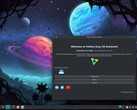 Bureau Linux Xray_OS basé sur Arch avec l'assistant Tolitica (Source d'image : Xray_OS sur SourceForge)