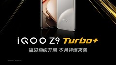 Le Z9 Turbo+ est presque là. (Source de l'image : iQOO)