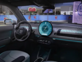 La nouvelle unité d'interaction circulaire Mini de 9,4 pouces. (Source : Mini)