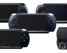 Sony a sorti cinq modèles différents de la PSP la plus vendue entre 2004 et 2011. (Source de l'image : PlayStation)