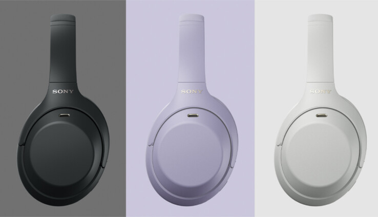 Le Sony WH-1000XM4C dans ses trois coloris de lancement.