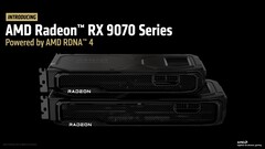 Les GPU AMD Radeon RX 9070 XT et RX 9070 RDNA 4 dévoilent leurs performances. (Source de l'image : AMD)
