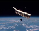 Image du télescope spatial Hubble en orbite terrestre (Source : ESA ; recadrage)