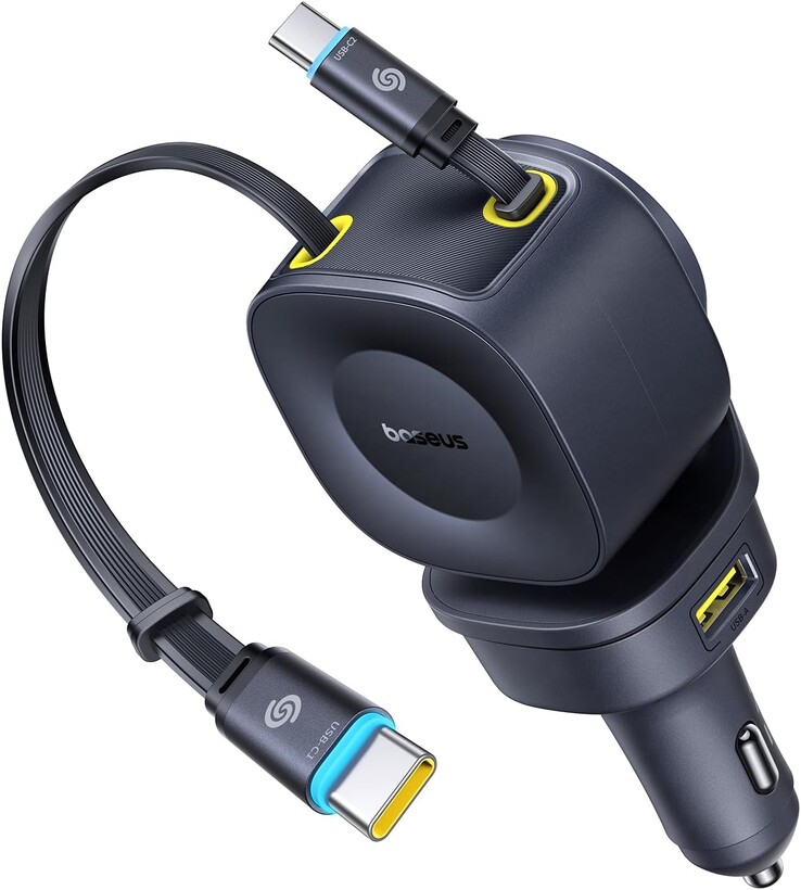 Le chargeur de voiture PrimeTrip VR2 Max de Baseus. (Source de l'image : Baseus)