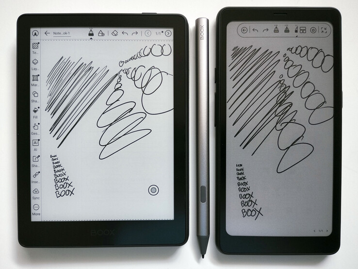 Go 6 II (L), stylet et Palma 2 Pro.