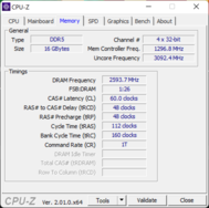 Mémoire CPU-Z