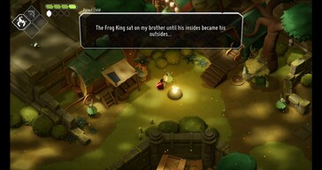 Sur l’image : une capture d’écran de gameplay de Death's Door.