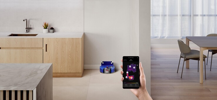 L'aspirateur robot Dyson 360 Vis Nav. (Source : Dyson)