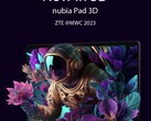 Le Nubia Pad 3D est l'un des nombreux appareils que ZTE annoncera lors du MWC 2023. (Image source : ZTE)