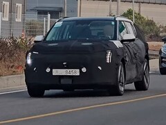 La Kia EV3 a été aperçue en train de faire des essais sur la route. (Source de l&#039;image : Autospy)