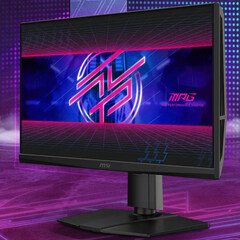 Le MPG 242R X60N, présenté en photo, pourrait coûter beaucoup plus cher que le Nitro XV240 F6 aux Etats-Unis. (Source de l'image : MSI)