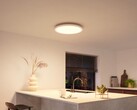 Le plafonnier Philips Hue Devote (photo) est arrivé en Europe. (Source : Philips Hue)