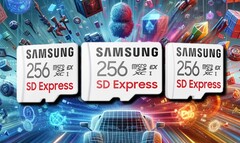 Les cartes microSD ultrarapides de Samsung seraient un atout considérable pour une console comme la Nintendo Switch 2 (Source de l'image : DALL-E 3/Samsung - édité)
