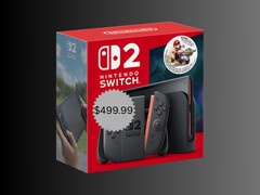 Switch 2 Mario Kart Bundle montrant le prix plus élevé de la nouvelle console (Source de l&#039;image : Best Buy avec modifications)