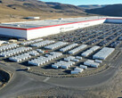 Usine du Nevada avec les Megapacks de Tesla (image : Sawyer Meritt/X)