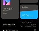 Xiaomi Mi 10T Pro version firmware en ce moment, Android 11 avec des bugs MIUI 12.1.2 (Source : Own)