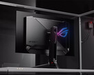 Le ROG Swift OLED PG32UCDM Gen3 vu de l'arrière.