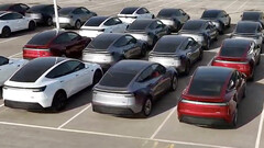 Les nouveaux modèles Y de Juniper refresh sont prêts à être livrés à Giga Texas (Source de l'image : Brad/YT)