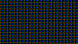 Structure des sous-pixels (affichage extérieur)