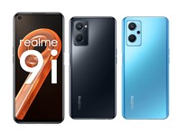 Couleurs du Realme 9i. (Image source : @Sudhanshu1414)