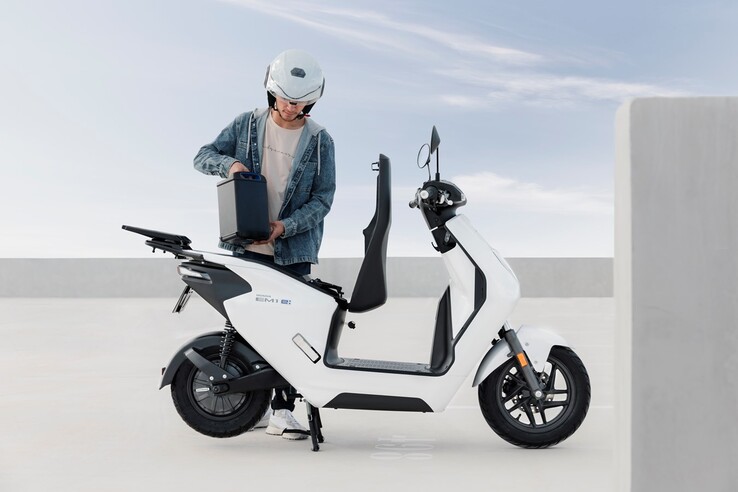 Le scooter Honda EM1 e :. (Source de l'image : Honda)