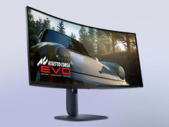L'Alienware AW3926QW sera plus grand que l'AW3425DW illustré ici.