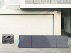 La station d'alimentation EB3A de Bluetti dispose de huit sorties, dont un port USB-C de 100 W et un pad de charge sans fil. (Image source : Bluetti)