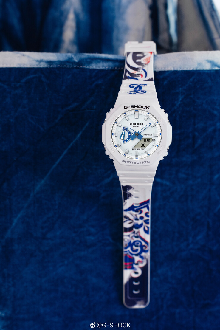 La montre Casio G-Shock GA-2100HDS-7A1PRG. (Source de l'image : Casio)