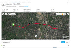 GPS Garmin Edge 500 : vue générale.